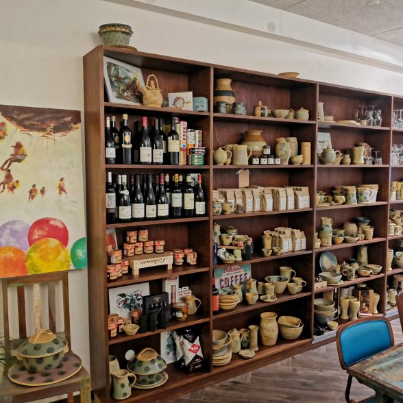 Handgemachte Keramik Kunstwerke